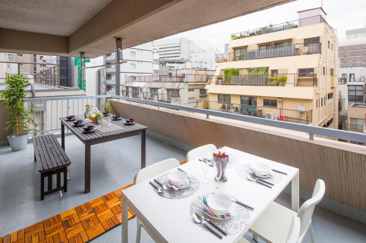 Ferienwohnung Shinjuku 5 Add Superior Präfektur Tokio Exterior foto